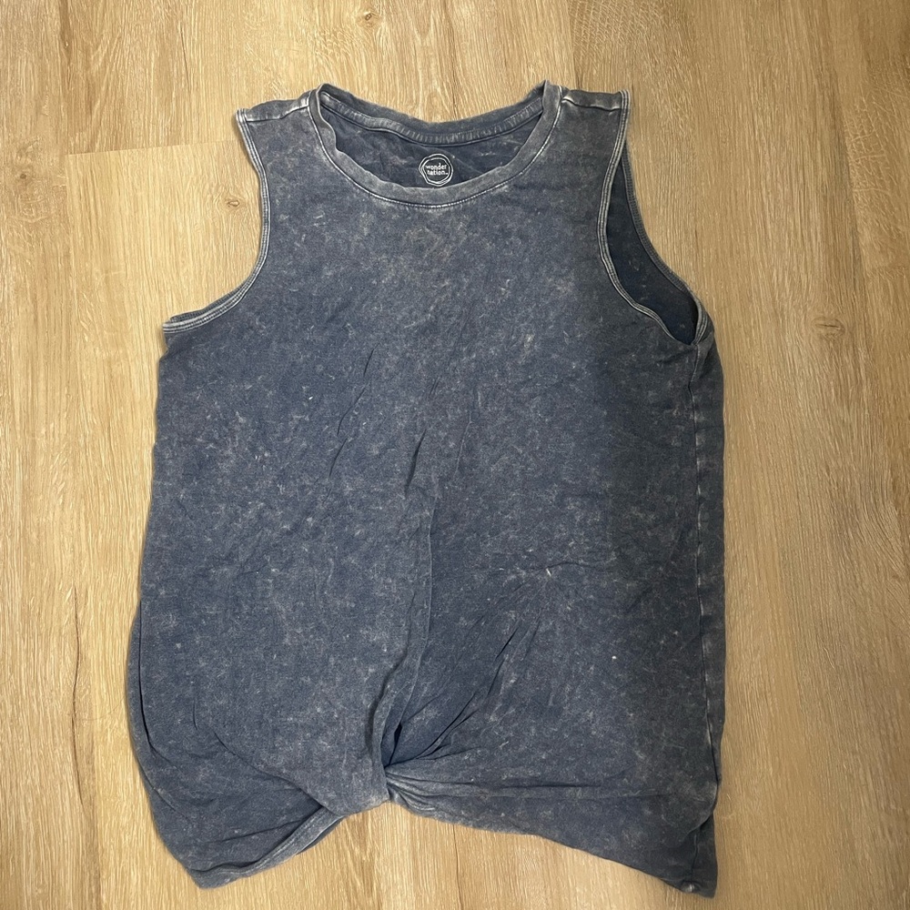 Girls Blue Tank Top